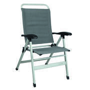 Fauteuil aluminium Confort : Gris baya