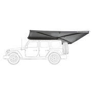 Store leaf : Allongé - Droit 270° Leaf 250 cm gris