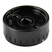 bouton tournant noir