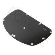 couvercle de verre noir pour plaque de cuisson PI8403 Dométic