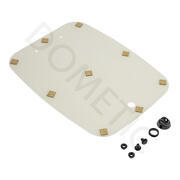 couvercle en verre complet évier