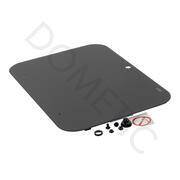 couvercle de verre, noir, protection contre les flammes