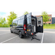 Porte-vélos pivotant sur châssis Sesamo pour fourgon