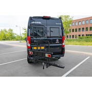 Porte-vélos pivotant sur châssis Sesamo pour fourgon