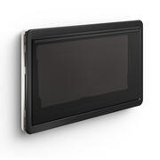 Baie double vitrage acrylique S10 à projection : 700 x 450 avec encadrement blanc