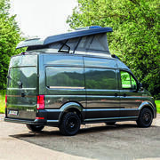 Toit relevable pour véhicule VW Crafter / MAN TGE (à partir de 2017) : sca 390E de dimension L3H3 avec ouverture Avant électrique