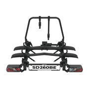 Porte-vélo sur attelage SD260 pour fourgon : Black édition