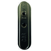 Poignée cuvette 48X10 mm chromé mat