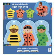 Poncho de pluie enfant motif animal