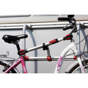 Bras de blocage pour porte-vélos